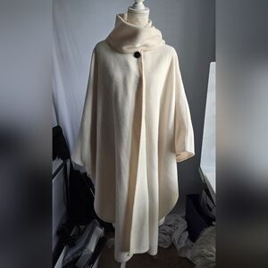 Preston & York Cream Sweater Cape